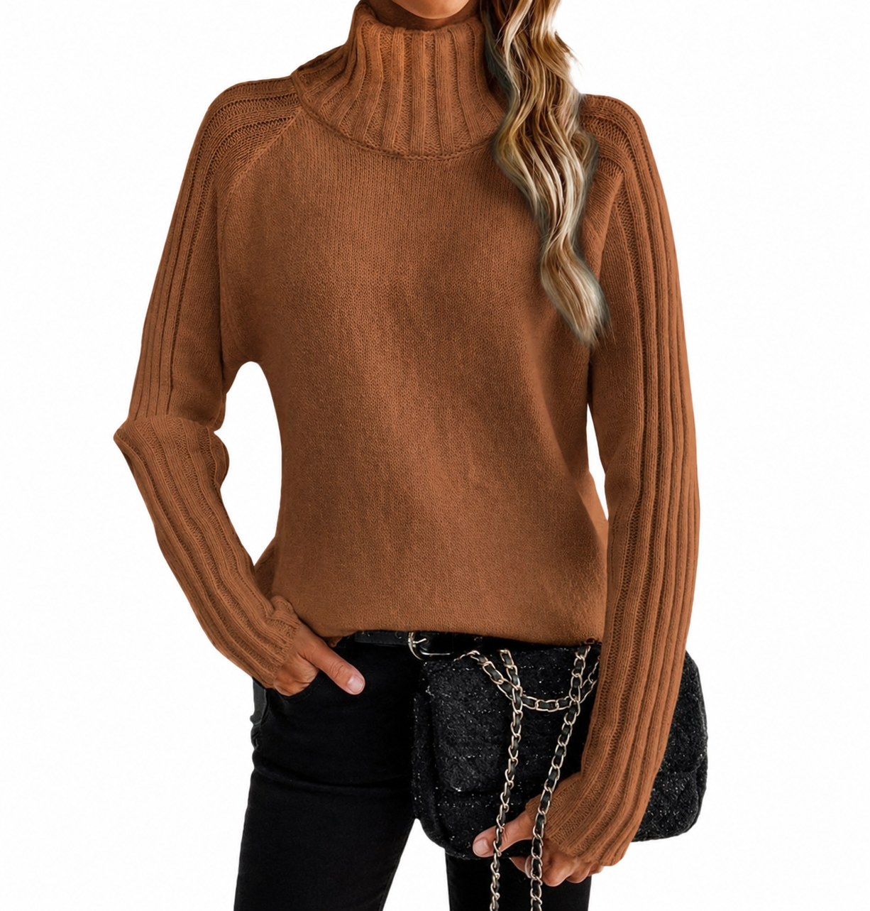 Jersey Abril - color Negro - Elva Rose