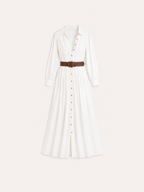 Vestido Romina - color Bianco - Elva Rose