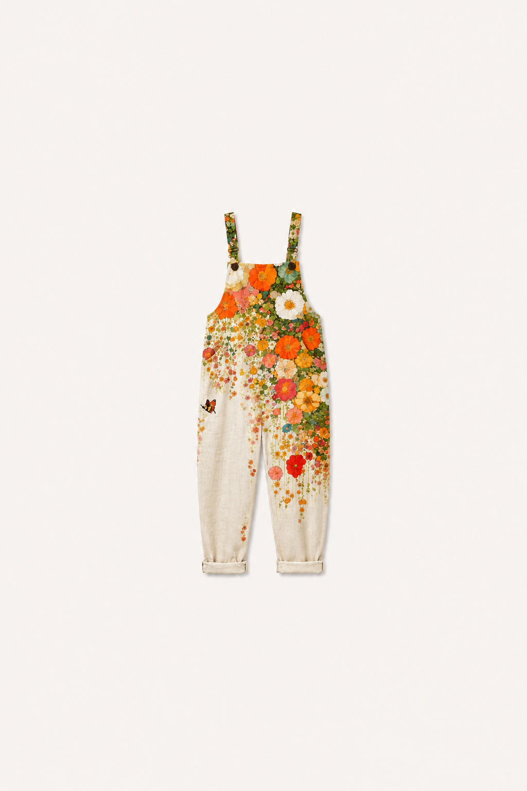 Mono estampado de flores