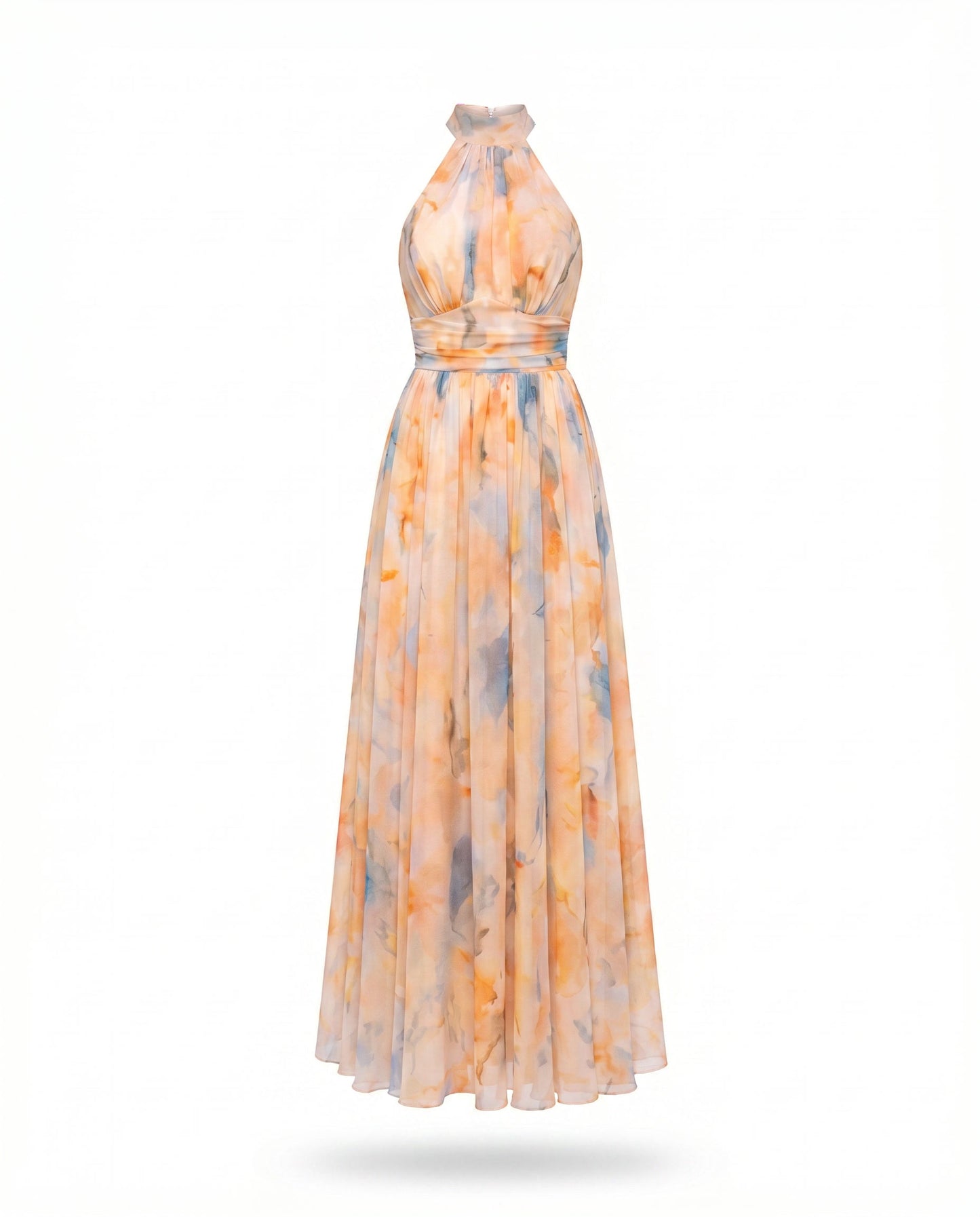 Vestido Melocotón Imperial