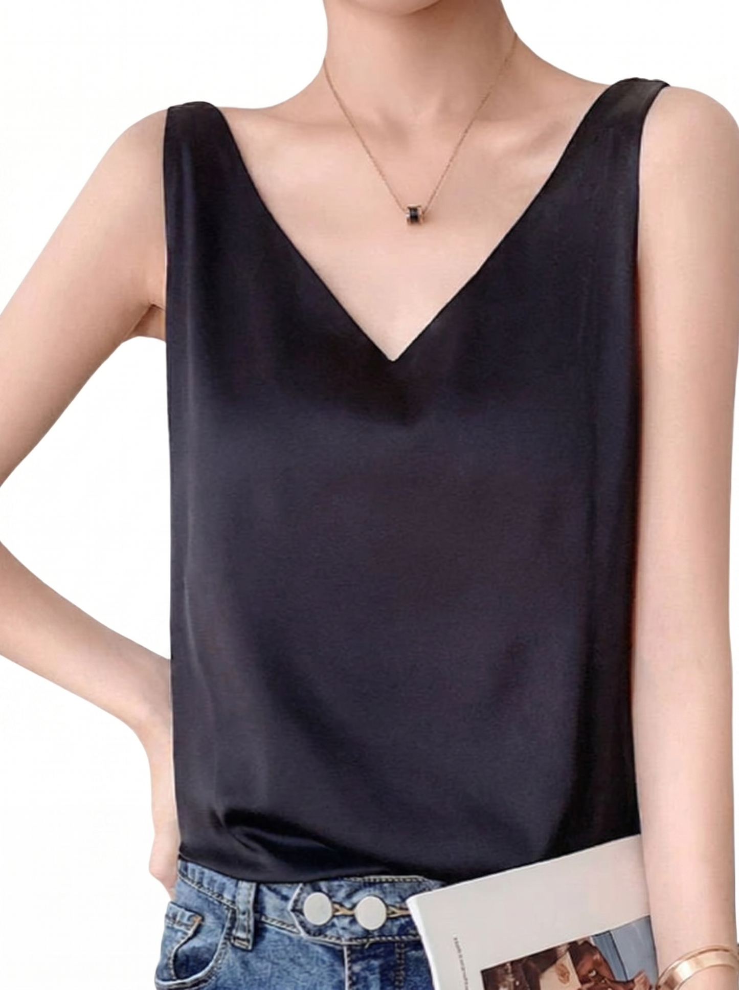Celeste - color Negro - Elva Rose